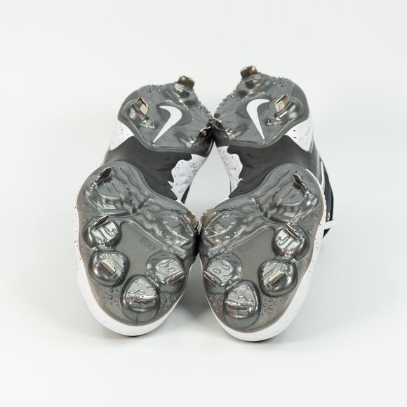 Nike Alpha Huarache Elite 3 Low 'Black White' CK0746-010 Baseball Cleats - Picture 8 of 8